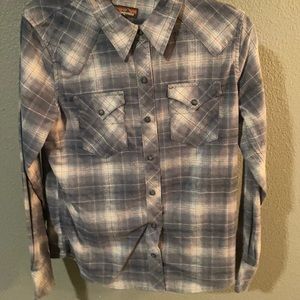 Patagonia flannel. Just making room in a new space.